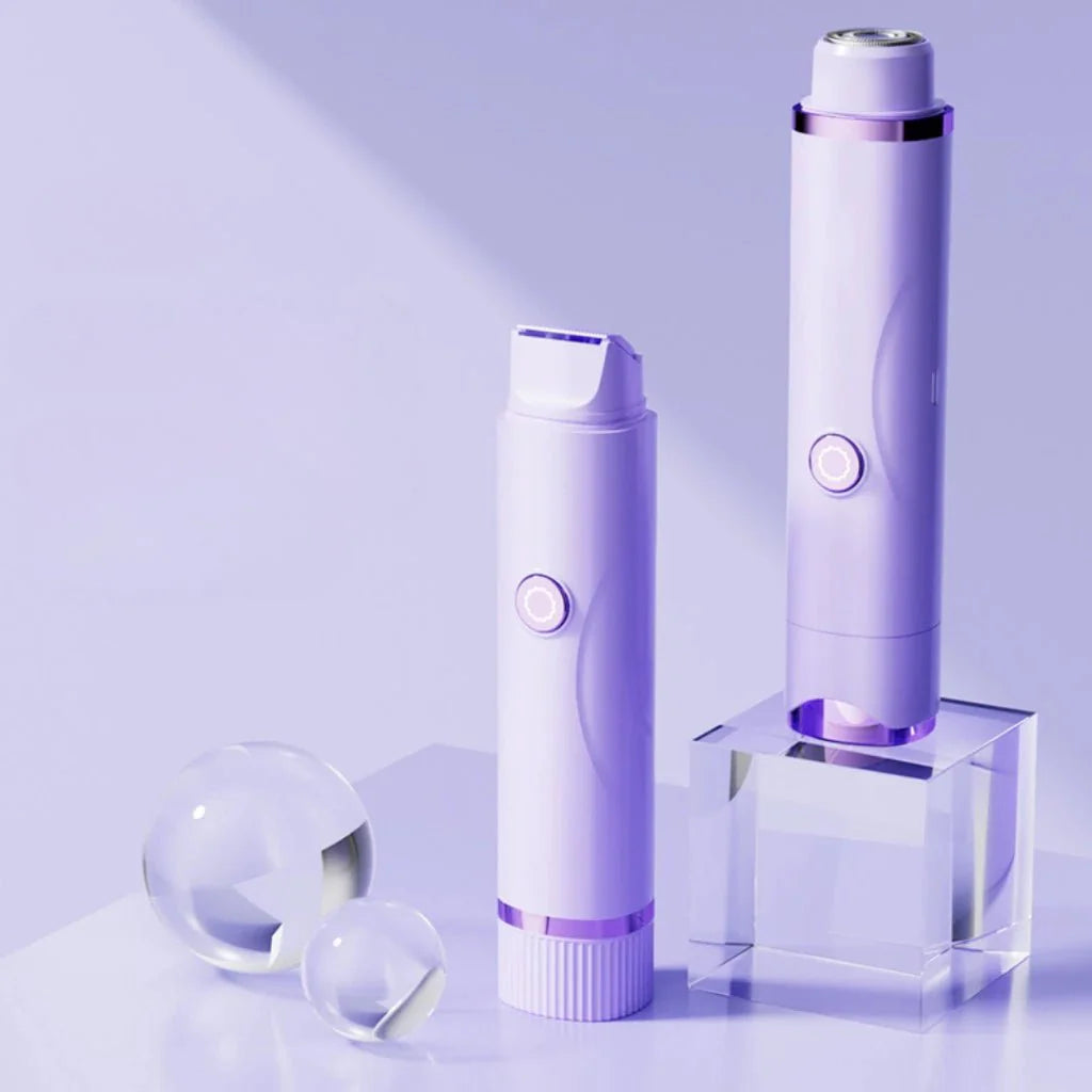 Body and Facial Hair Removal Device Finishing Touch - Fast, Painless Hair Removal Wherever You Are!